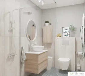 Baño Bergen (reforma preconfigurada)