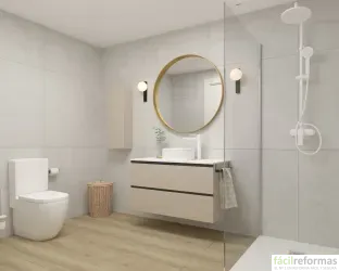 Baño Berlín (reforma preconfigurada)