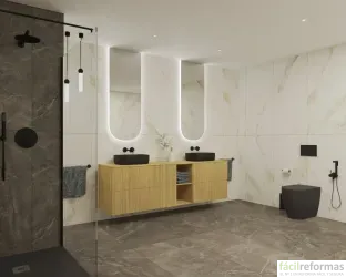 Baño Copenhague (reforma preconfigurada)