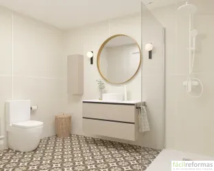 Baño Dublín (reforma preconfigurada)