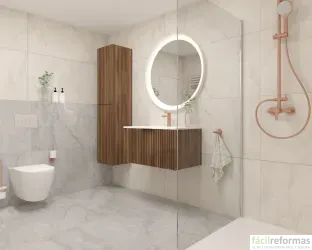 Baño Florencia (reforma preconfigurada)