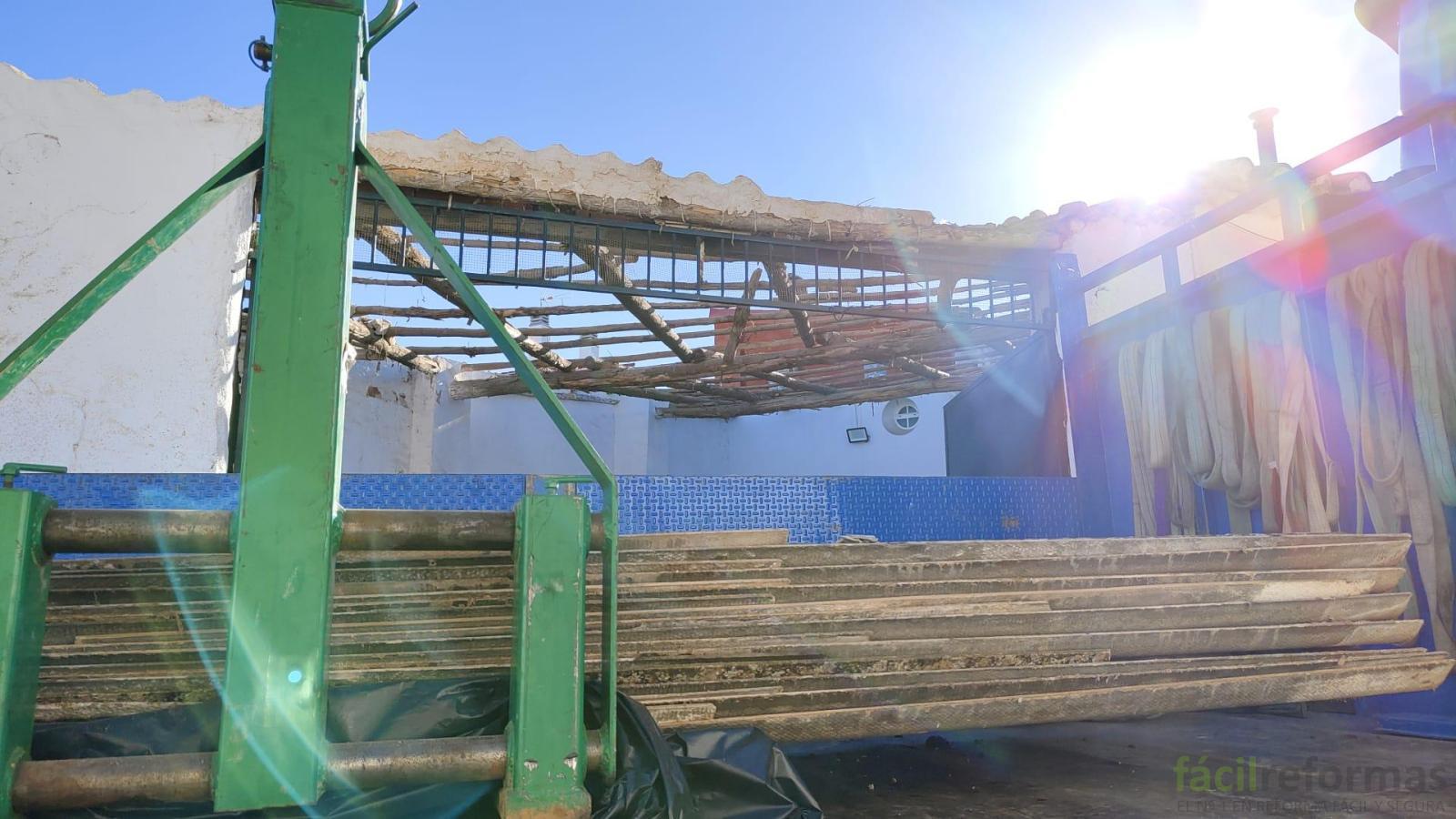 Retirada de cubierta de Amianto en Villahermosa