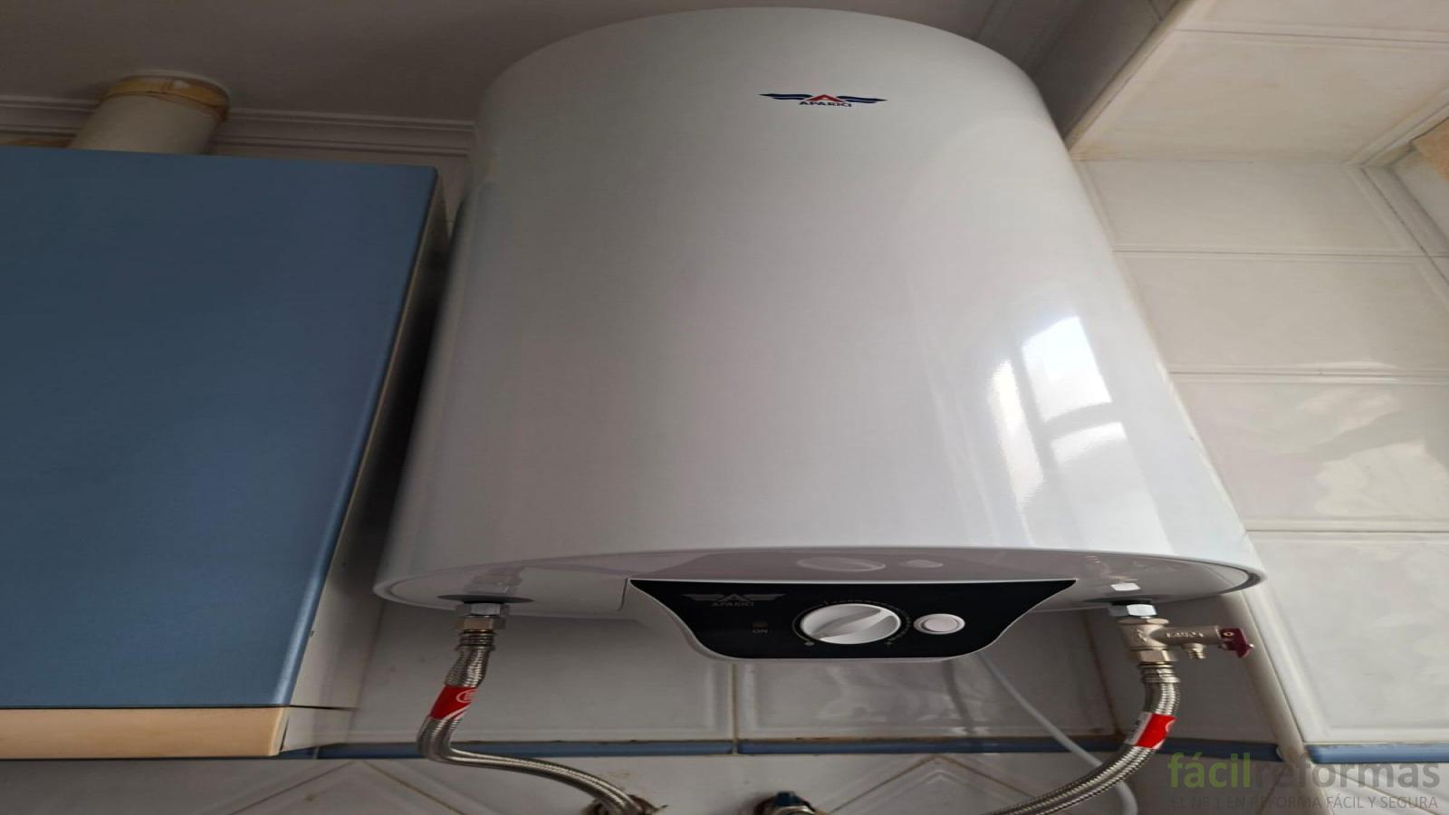 Instalación de calentador eléctrico